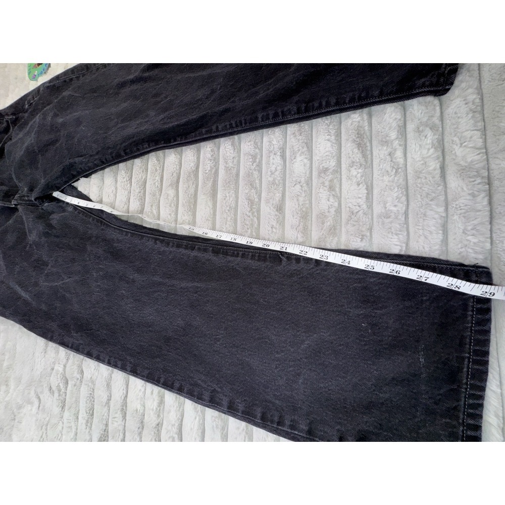 Levis 501 XX Mens 38x30‎ Black Classic Fit Straight Leg Button Fly Denim Grunge - Picture 3 of 11